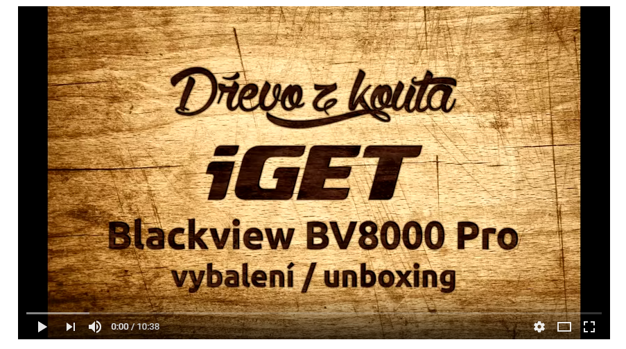 Blackview GBV8000 Pro video rezecenze